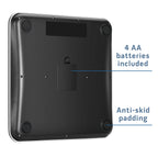 Digital Glass Health Scan Body Composition Weight Tracking Scale, 4 Users, 400 lbs.