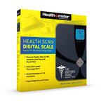 Digital Glass Health Scan Body Composition Weight Tracking Scale, 4 Users, 400 lbs.