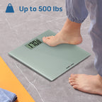 Health o meter High-Capacity Compact Digital Bathroom Scale, 500 lb. Capacity, Glass