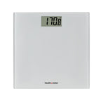Health o meter Compact Glass Scale, 450 lb Capacity, Accurate Weight, LCD Display