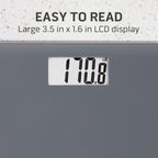 Health o meter Extra Wide Digital Scale, 500 lb Capacity, Multi-User, LCD Display