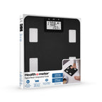 Health o meter Digital Body Composition Scale, BMI, Body Fat, Water Mass, Multi-User Tracking, 500 lb