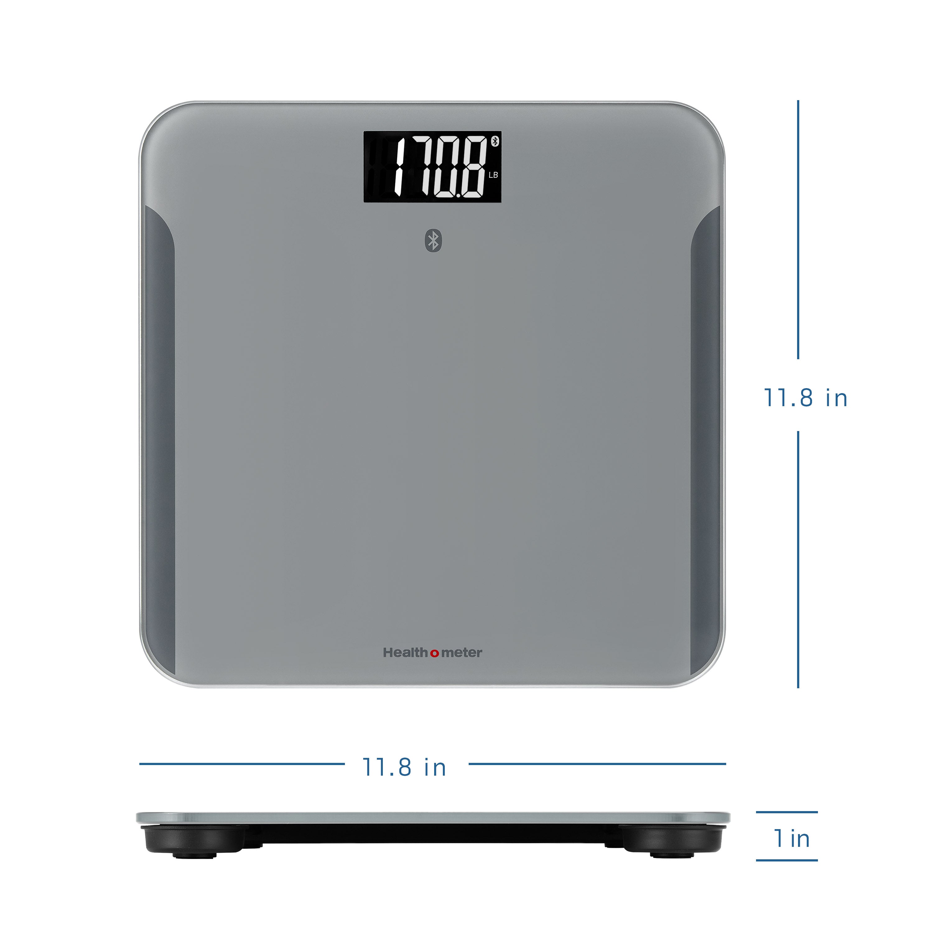 Health o meter Bluetooth Scale Body Analysis BMI Weight Tracking 440 lb Capacity Smart Connectivity