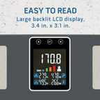 Health o meter Extra-Wide Body Analysis Digital Bathroom Scale with Backlit Display, 500 lb Capacity
