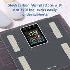 Health o meter Extra-Wide Body Analysis Digital Bathroom Scale with Backlit Display, 500 lb Capacity