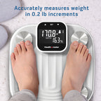 Health o meter Digital Glass Bathroom Scale with XL Easy-Read Display, 500 lb Capacity