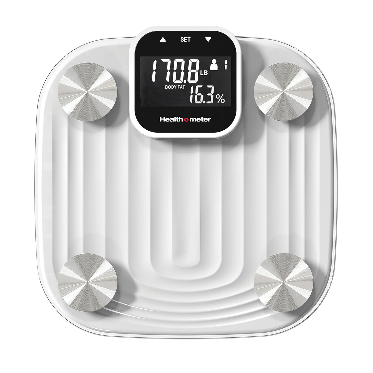 Health o meter Digital Glass Bathroom Scale with XL Easy-Read Display, 500 lb Capacity