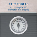 Health o meter Mechanical Analog Bathroom Scale with Extra-Large Easy-Read Dial and Non-Slip Mat, 330 lb Capacity