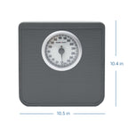 Health o meter Mechanical Analog Bathroom Scale with Extra-Large Easy-Read Dial and Non-Slip Mat, 330 lb Capacity