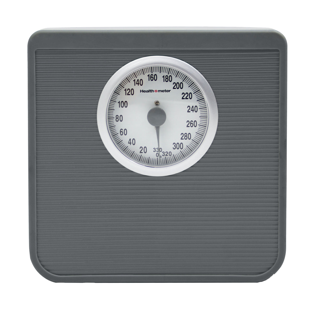 Health o meter Mechanical Analog Bathroom Scale with Extra-Large Easy-Read Dial and Non-Slip Mat, 330 lb Capacity